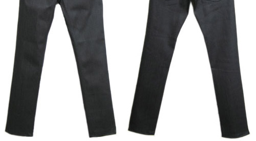 jeans-enduits