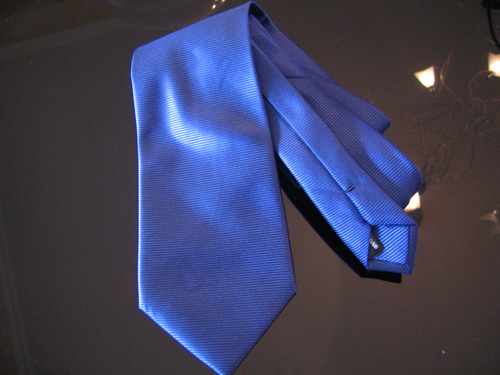 cravate-soie-bleu