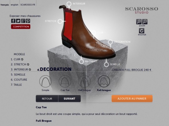 scarosso studio personnalisation