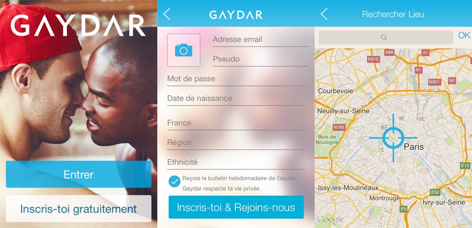 site rencontre gay grindr à Tremblay en France