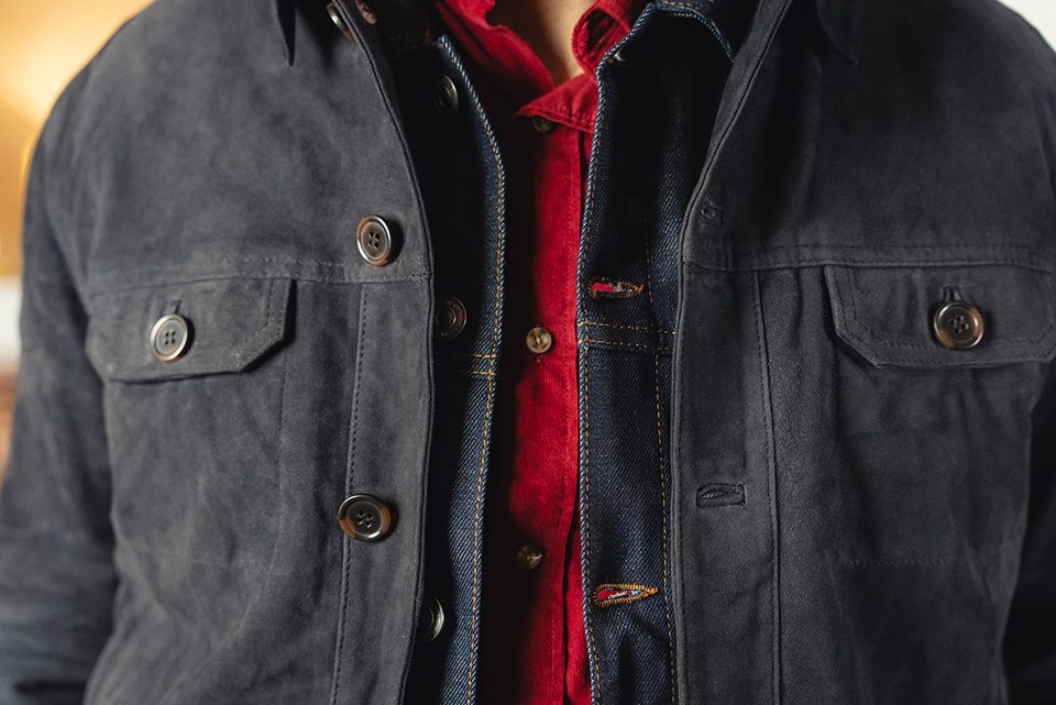 POUR HOMME CHIC japonais Casual manteau VINTAGE veste en velours côtelé Revers Chaud Shirts automne 