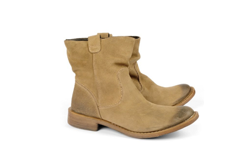 boots en daim