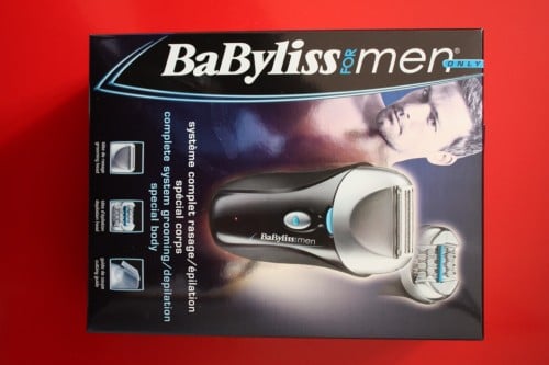 Epilateur Babyliss Men Packaging