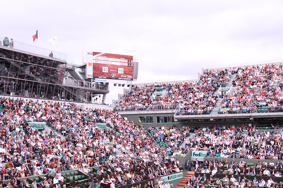 roland garros public