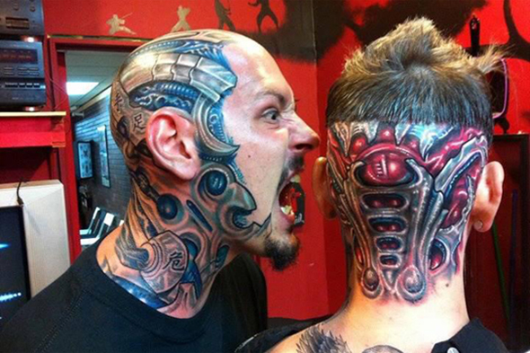 tatouage bimecanique