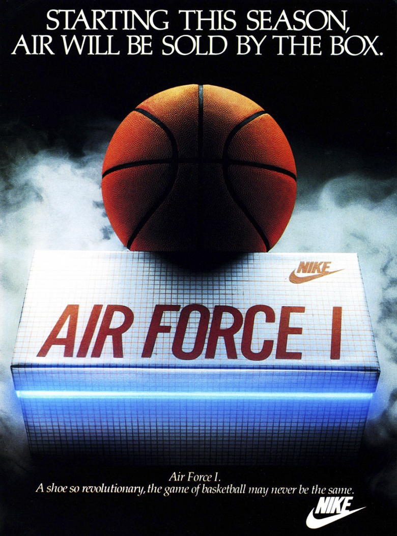 Basket Nike Air Force 1 : l'histoire d'une légende, entre NBA et Hip-Hop