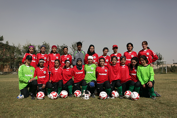 Hummel équipe l'équipe féminine d'Afganistan