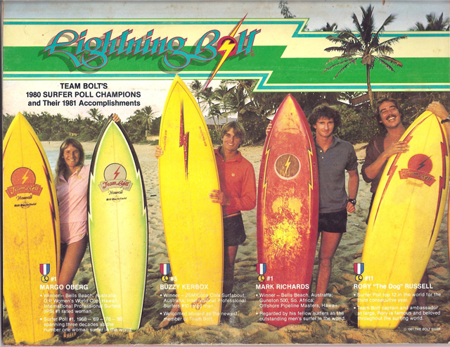 Une pub vintage Lightning Bolt