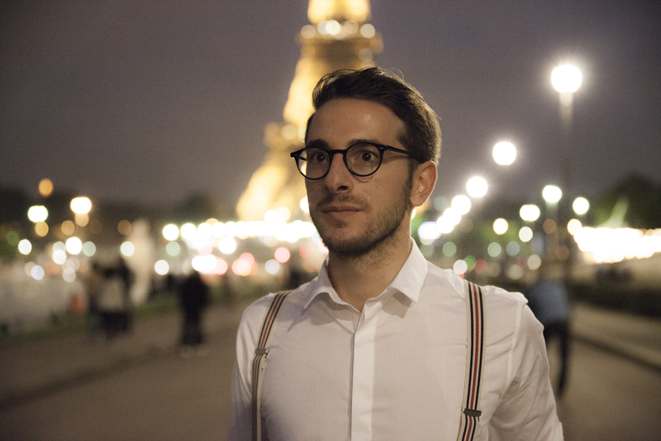 Tony portrait Tour Eiffel