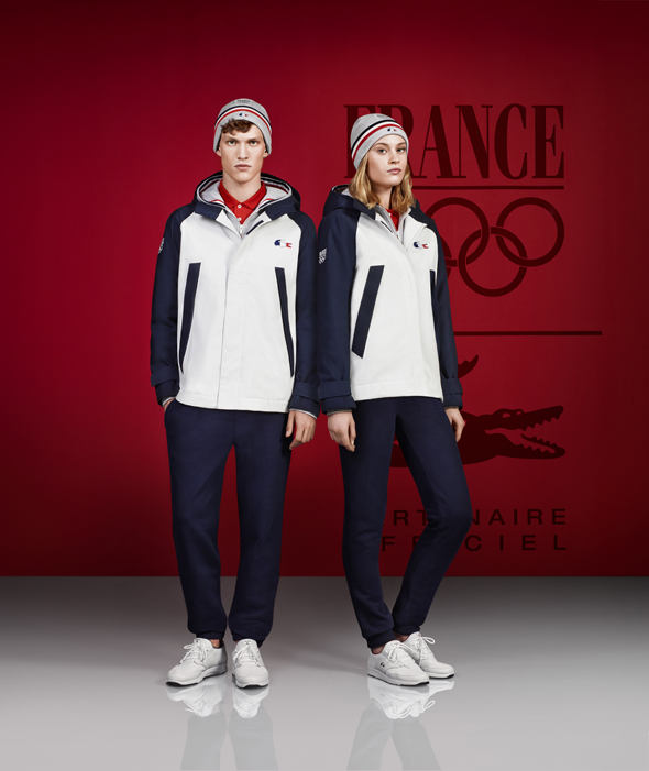 gilet lacoste jeux olympique