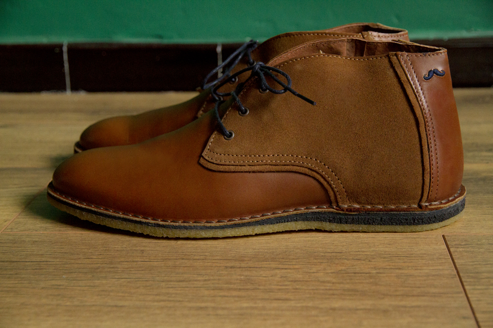 desert boots fernand moustache