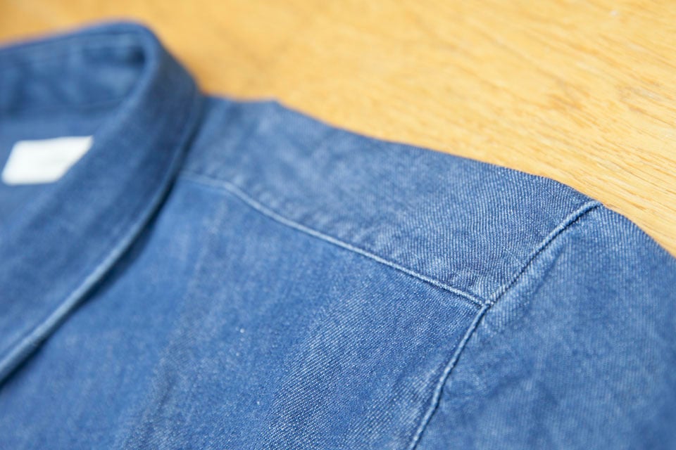 Chemise jeans Maison Standards Epaules