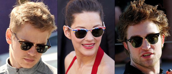 ray-ban-clubmaster-christensen-cotillard-pattinson