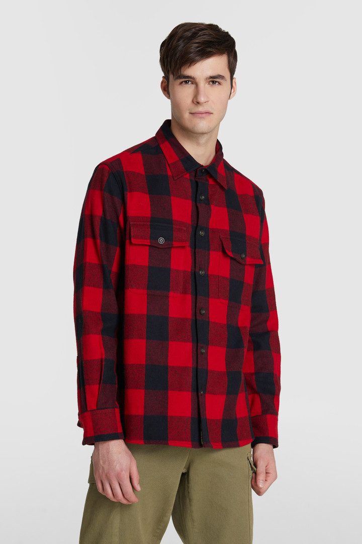 woolrich red shirt