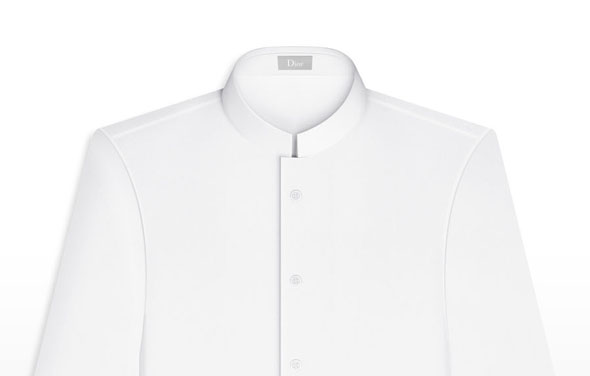 col inversé chemise homme