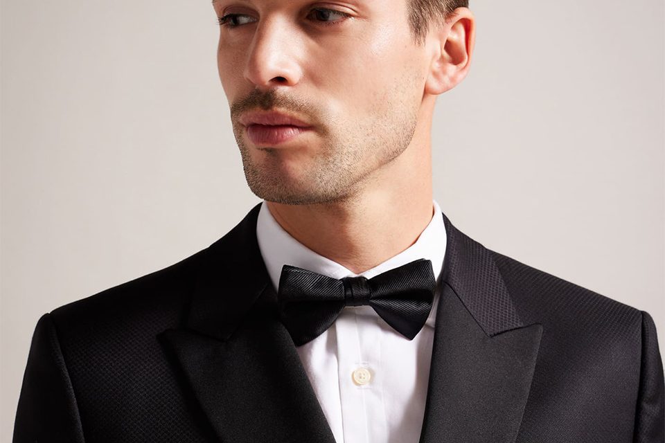 noeud papillon noir mariage