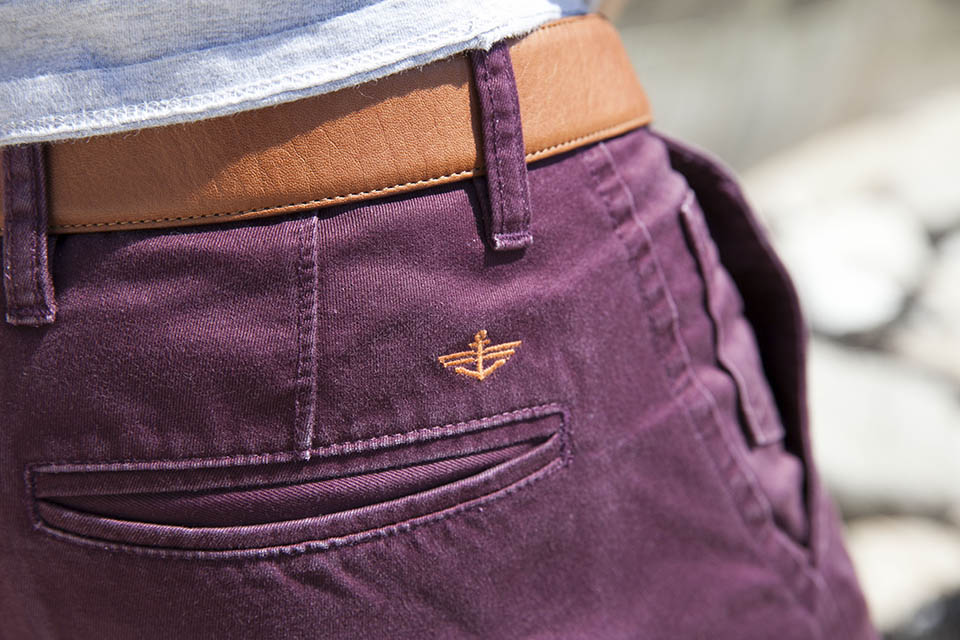 Chino Dockers Slim Logo