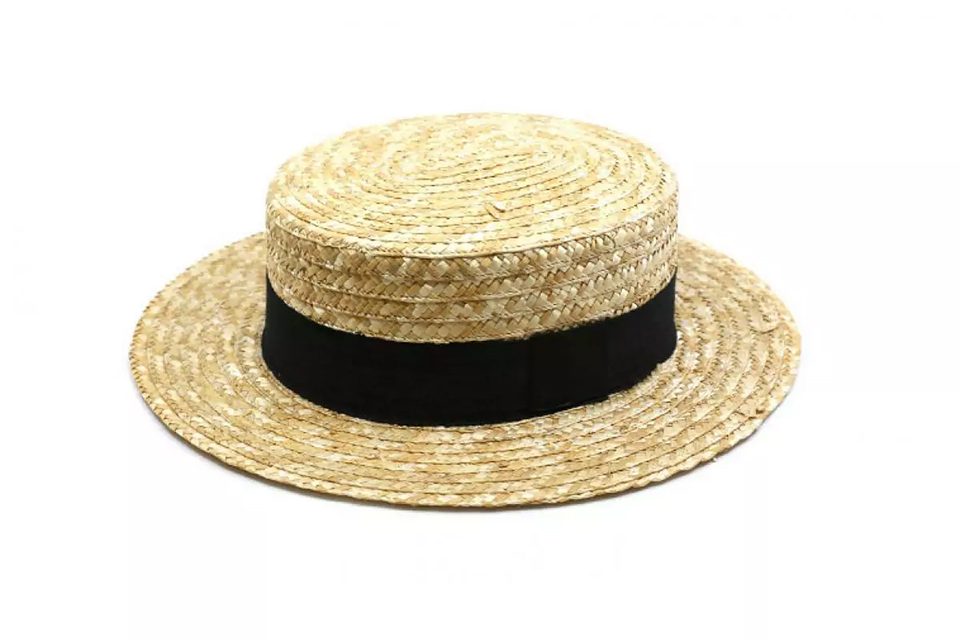 chapeau canotier paille headict