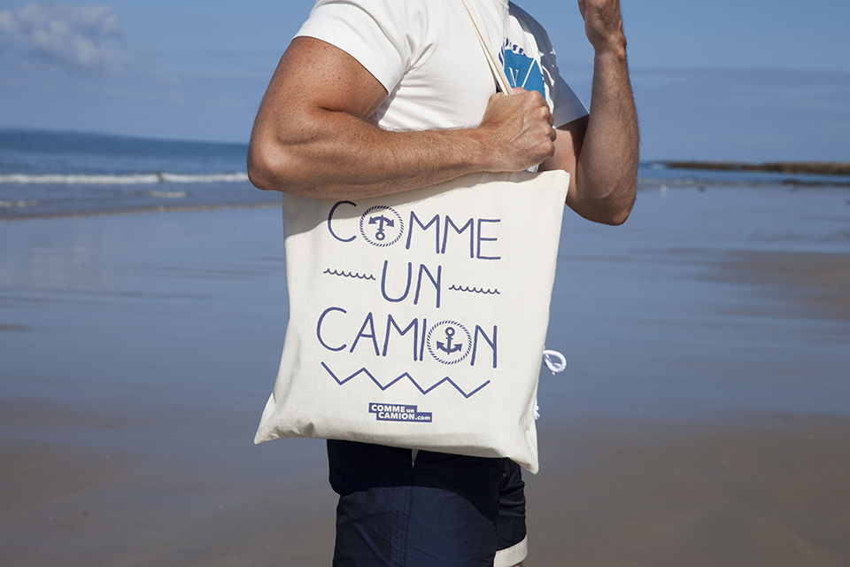 Tote Bag Comme un camion