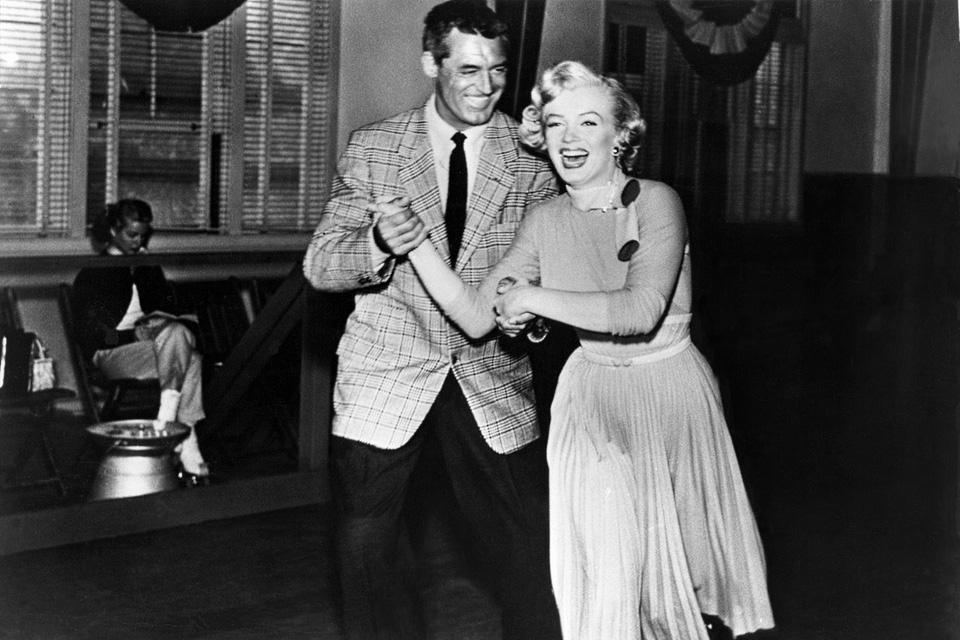 cary grant et marylin monroe