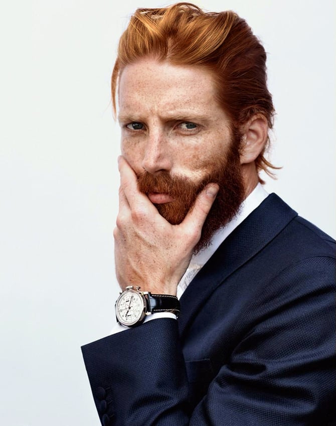 coiffure homme rentrée en arrière