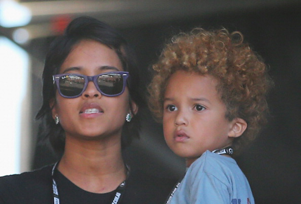 pharrell wife and son