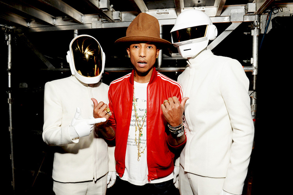 pharrell williams daft punk mountain hat