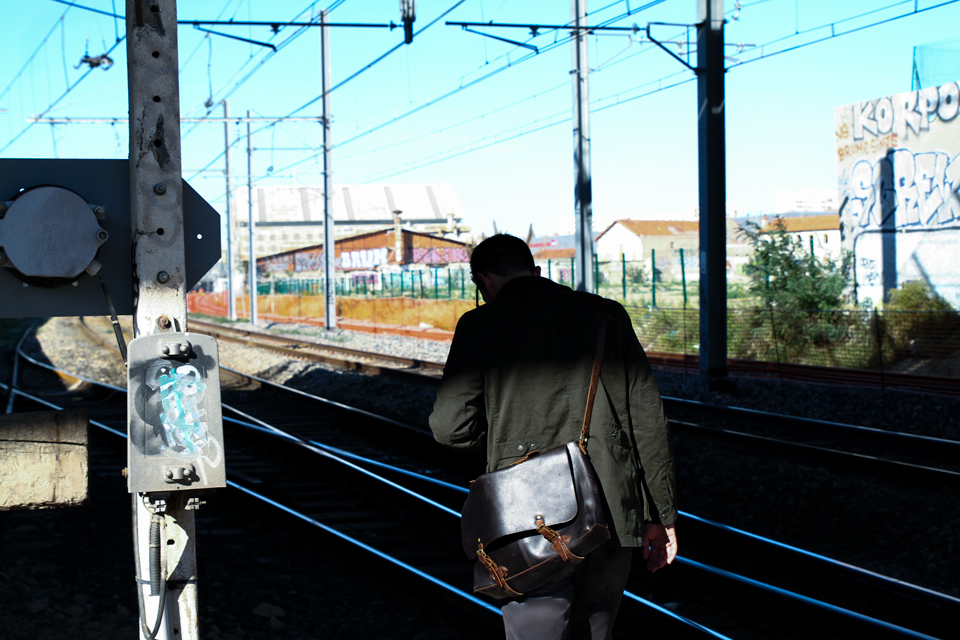 rail de trains mode homme