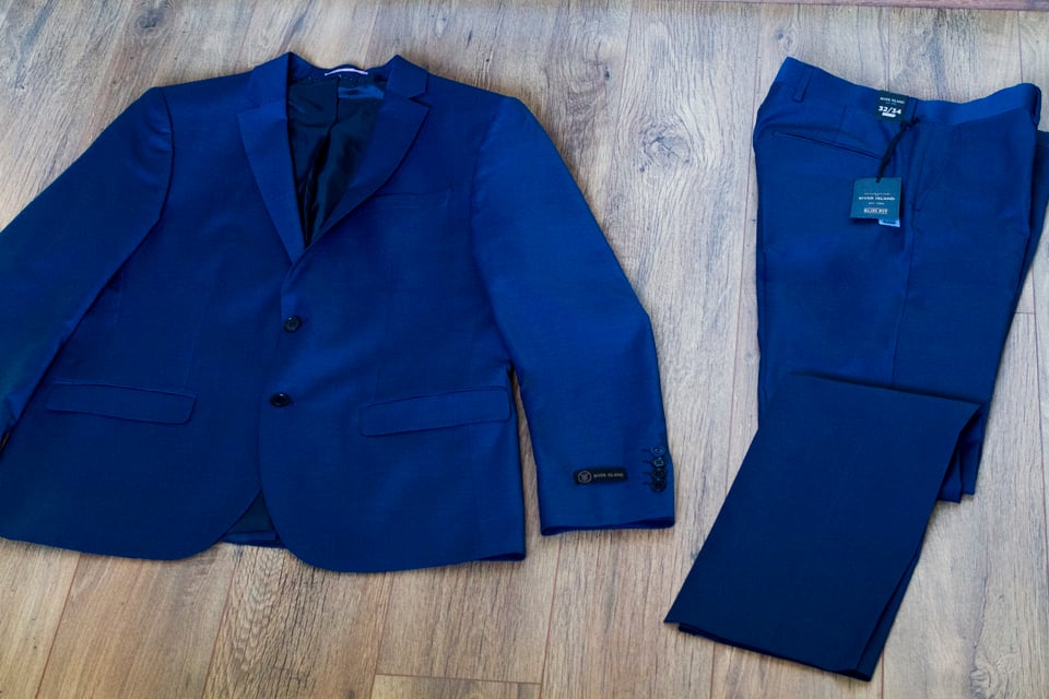 costume river island slim fit