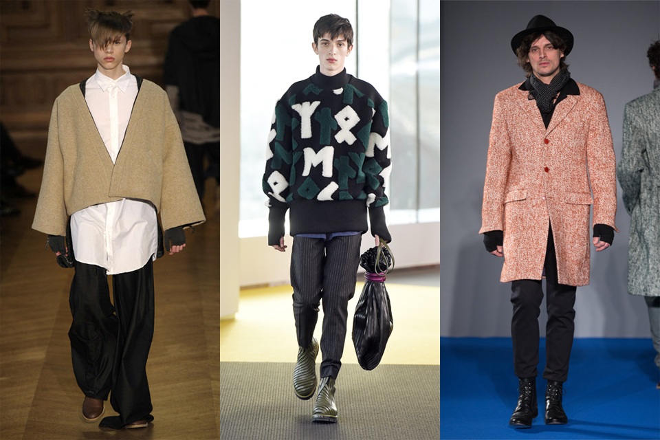 La tendance des mitaines men paris fashion week 2015 kenzo agnes b icosae