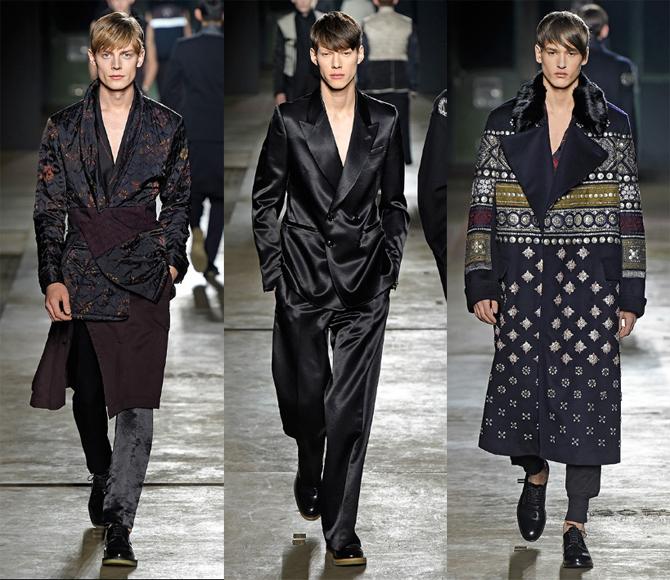 dries van noten defile paris fashion week homme 2015