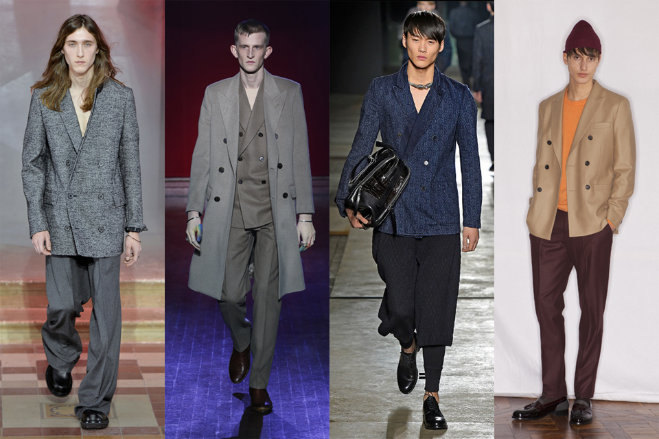 la tendance du blazer croisé men paris fashion week 2015