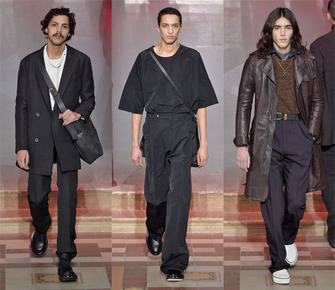 lanvin defile men paris fashion week homme 2015