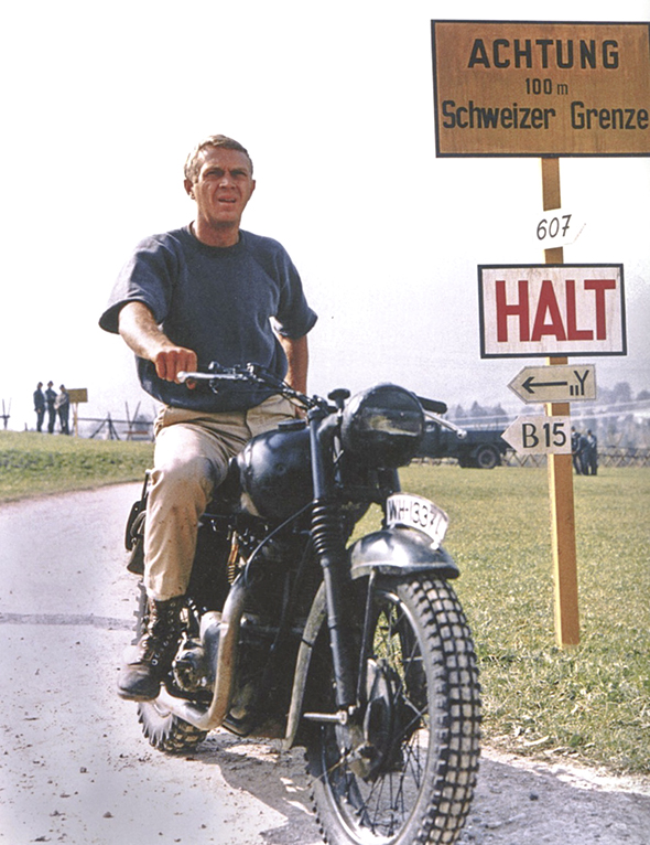 steve mcqueen la grand evasion look