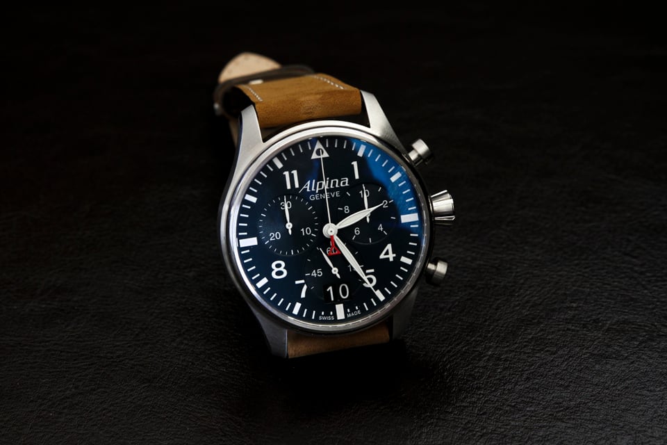 alpina startimer pilot chronograph 10