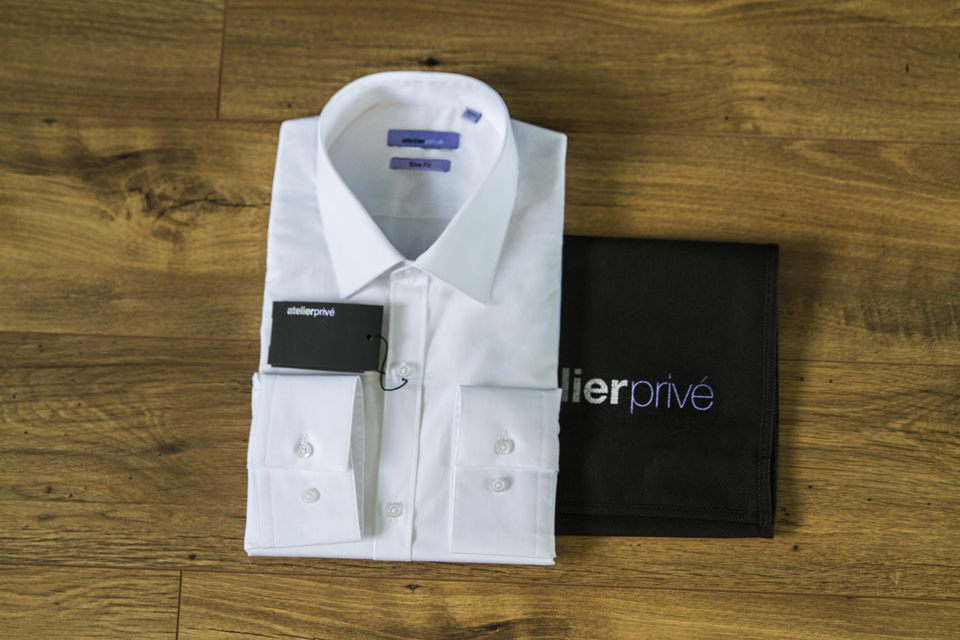 chemise blanche slimfit atelier prive