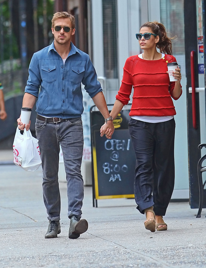 ryan gosling style icone mode street style eva mendes