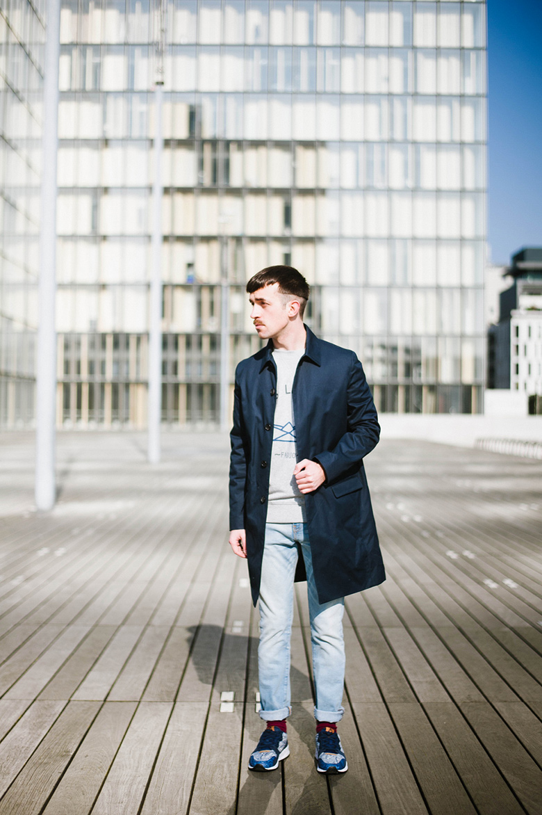 Manteau sales jeans levis
