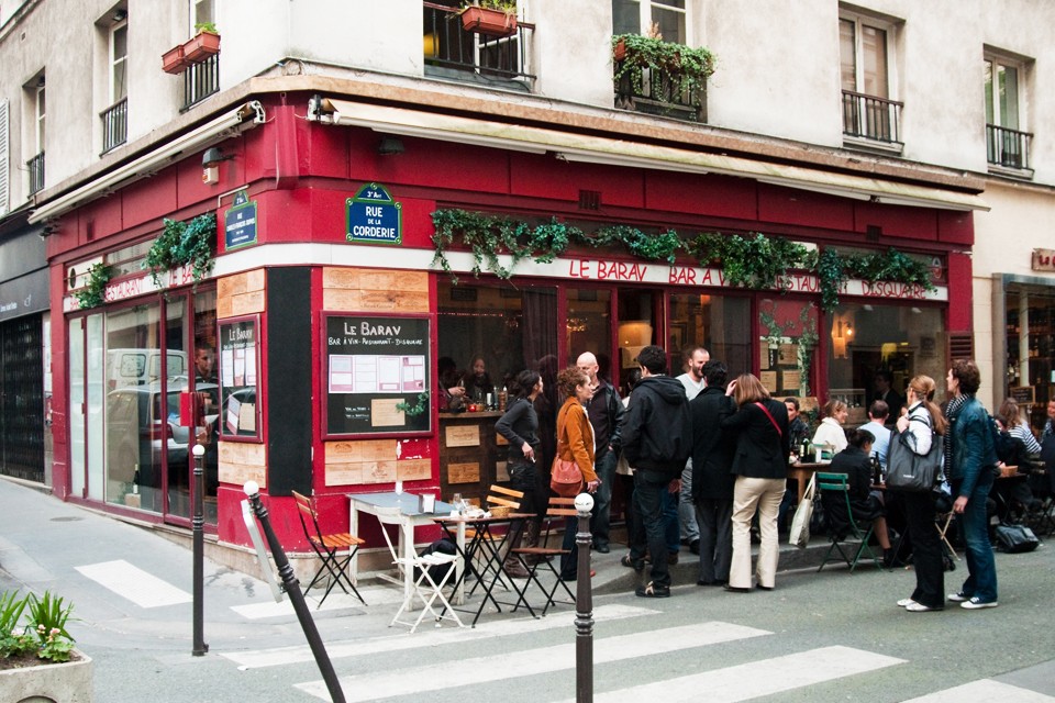 bar à vin paris le barav' 