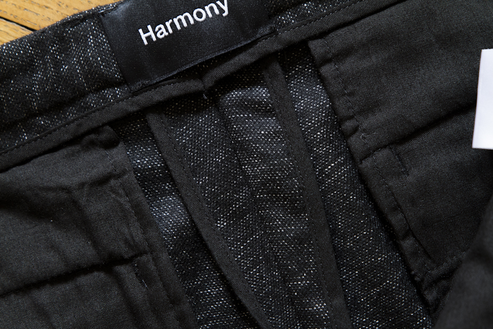 finitions pantalon peter harmony