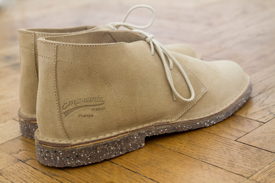 Desert boots empreinte france