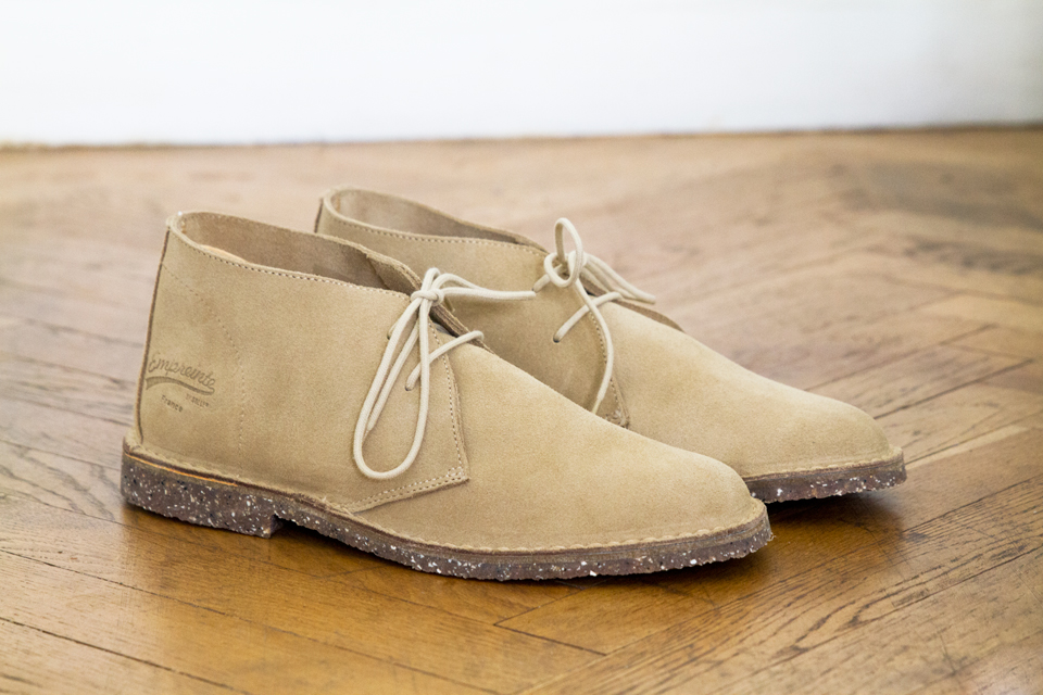 Desert boots sequoia empreinte