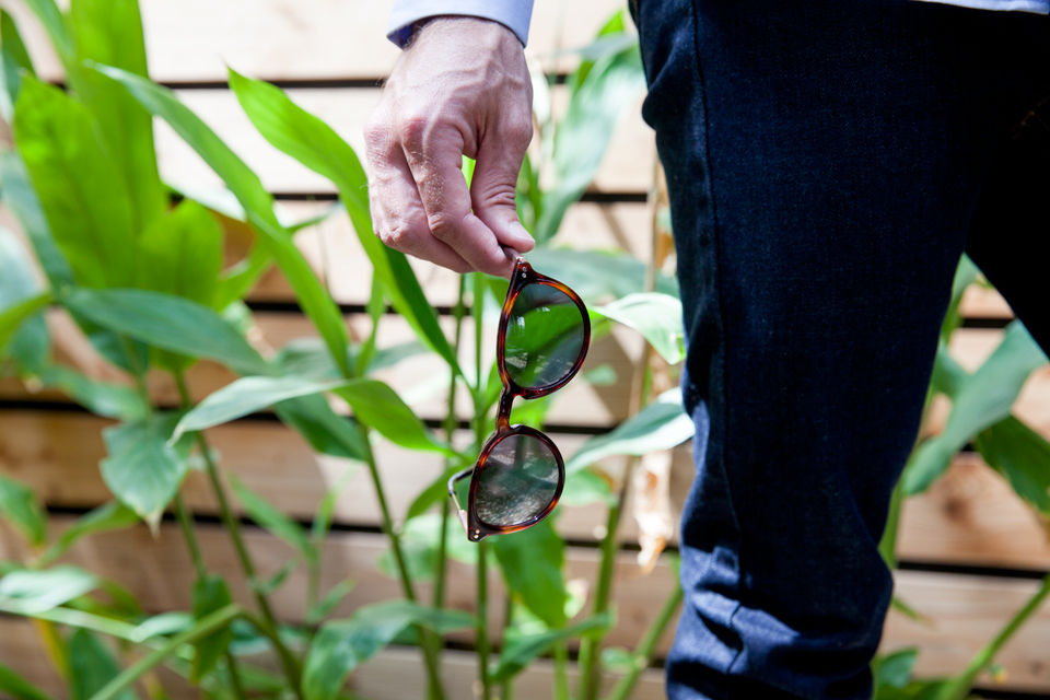 monture lunette arrondie homme