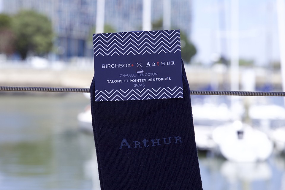 Chaussettes Arthur x Birchbox