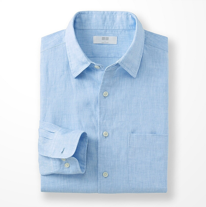 Chemise lin Uniqlo