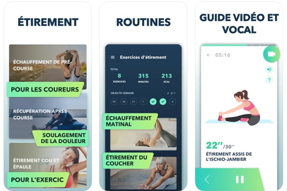 application etirements et souplesse avis