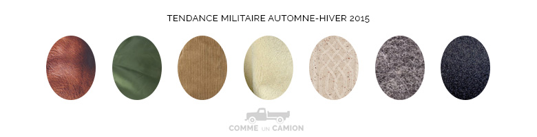 motifs matieres tendance militaire ah15