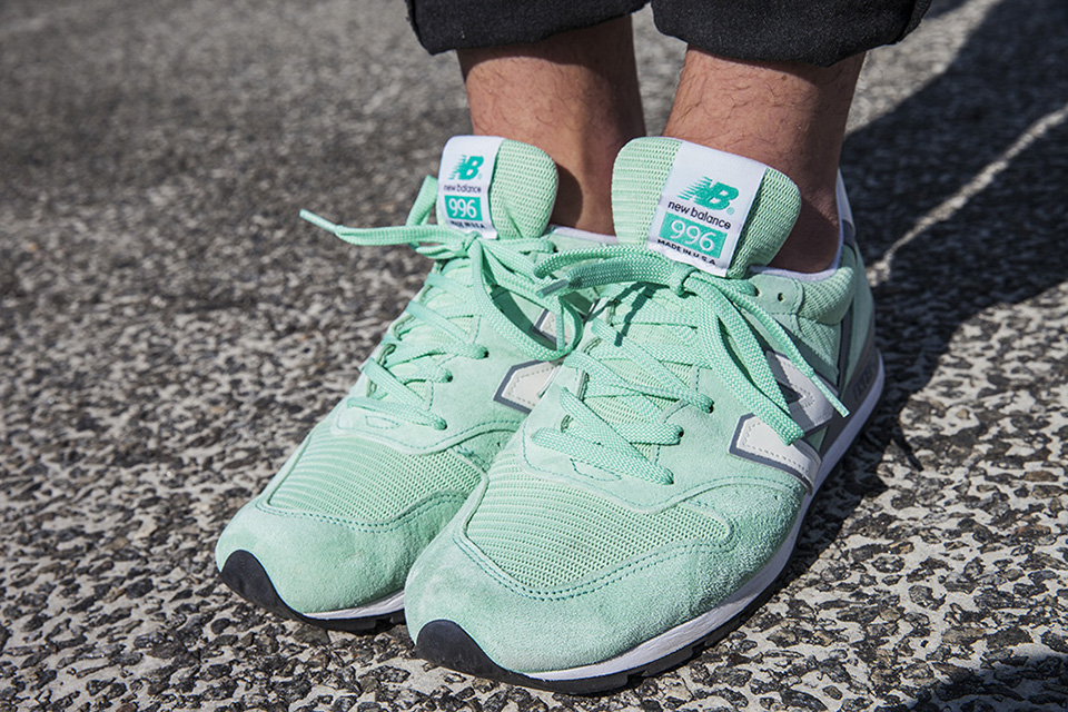 new balance 996 vert menthe