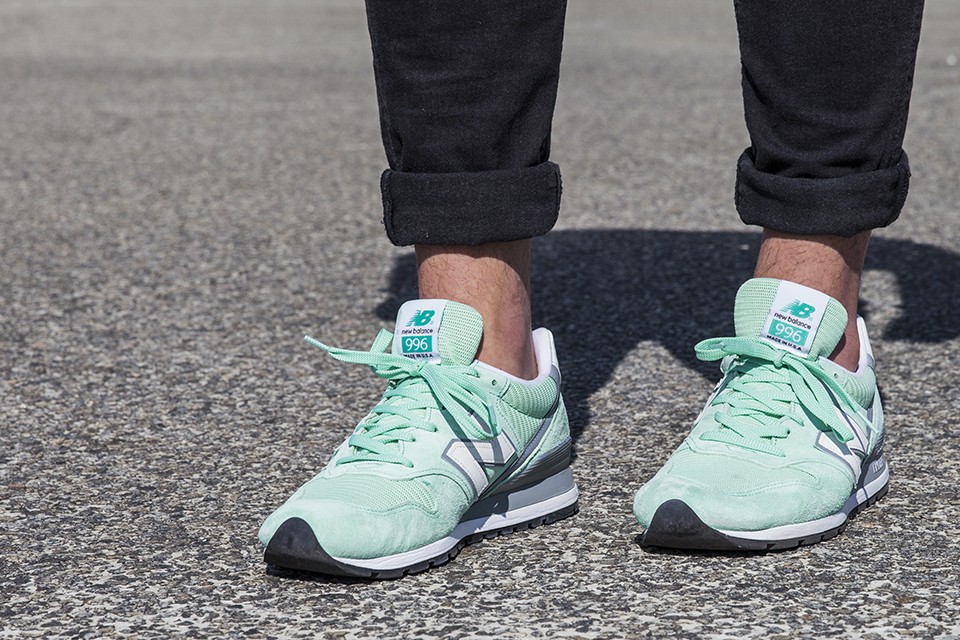 new balance 574 vert menthe