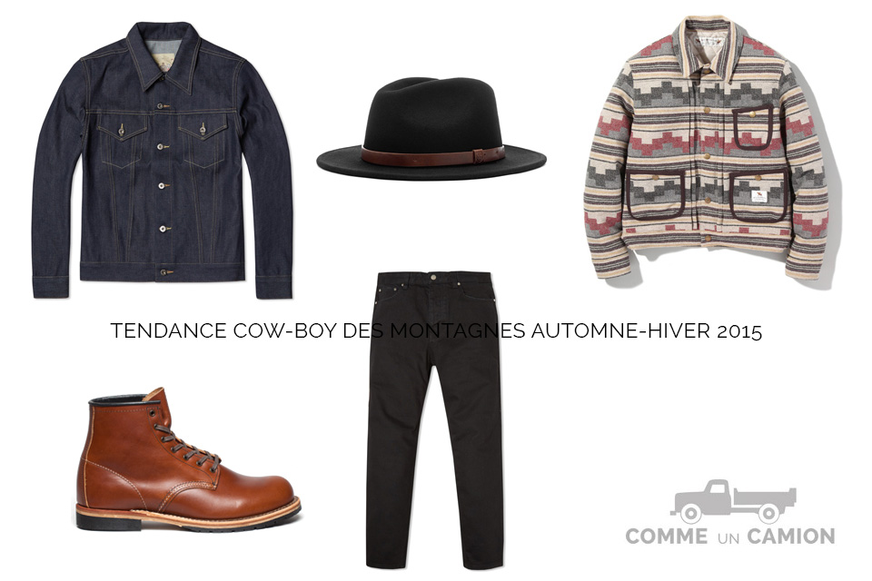 tendance cow-boy des montagnes automne-hiver 2015